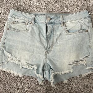 American eagle denim cutoffs